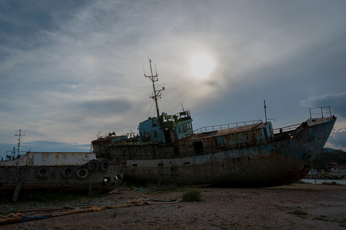 concept art Harbours ships wreckage wreckship