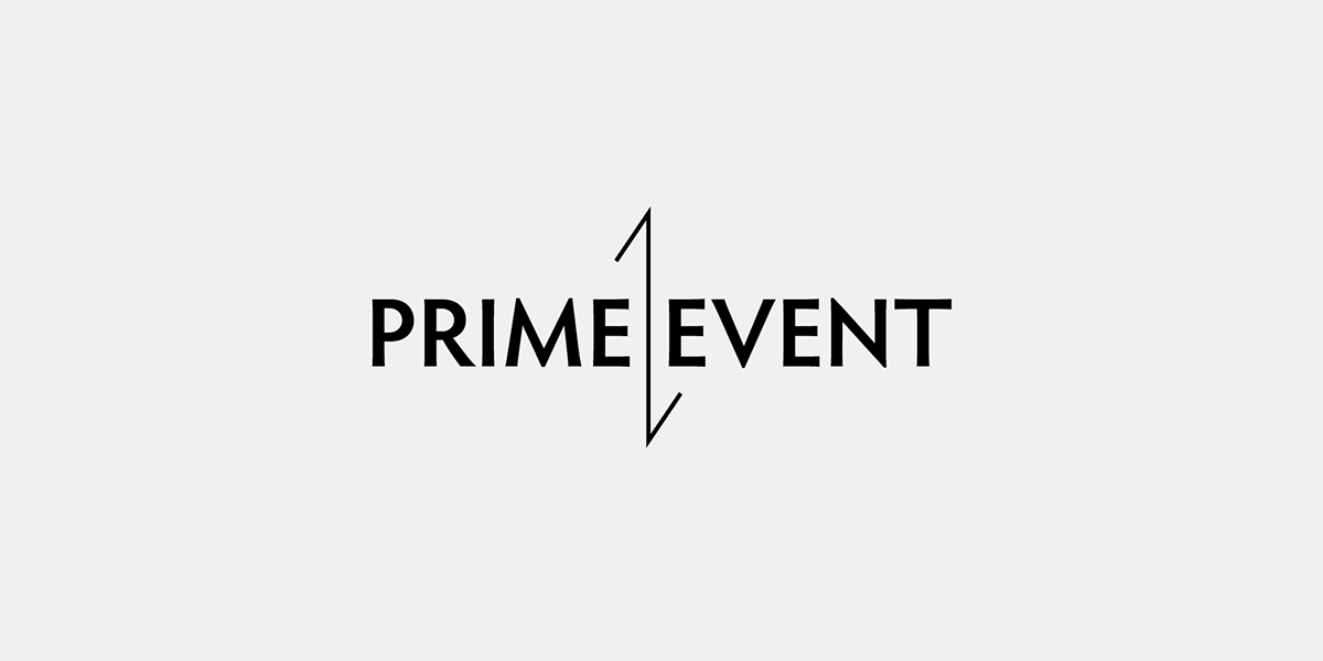 branding  identity logo prime Event management planning