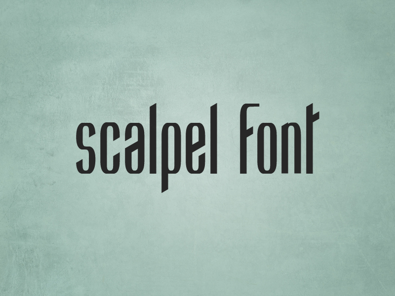 font Free font free scalpel tipografia fuente type bold condensed poster tipo letters letras