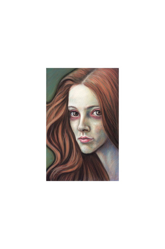 pastel portrait Portrait Painting girl