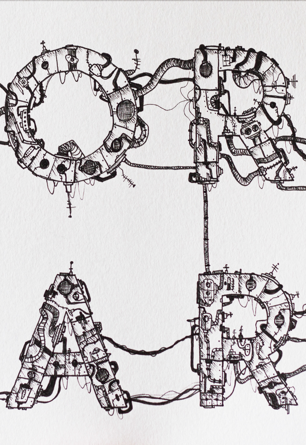 robot detail hand handmade sketch doodle illustrate Nature Work  hard paper typo type letter letters