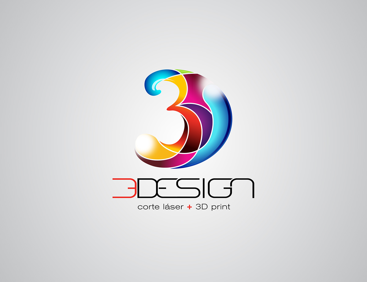 3D logo brands colors pantone sketch draw