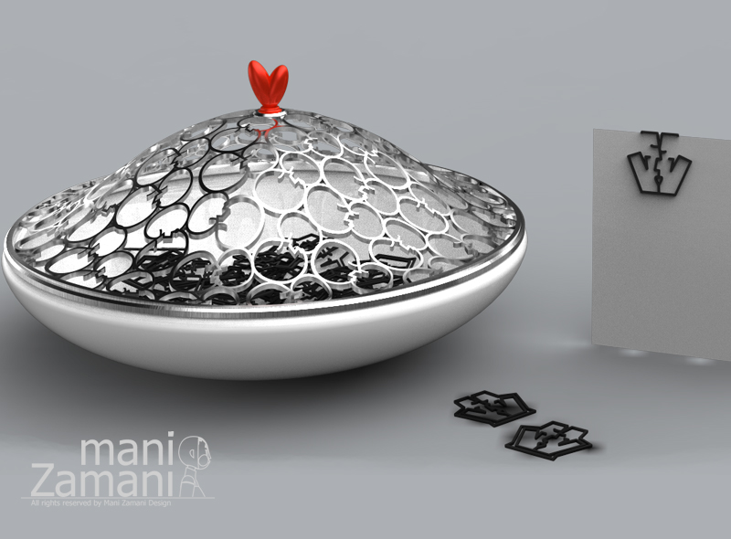 Alessi in Love Mani Zamani character objects