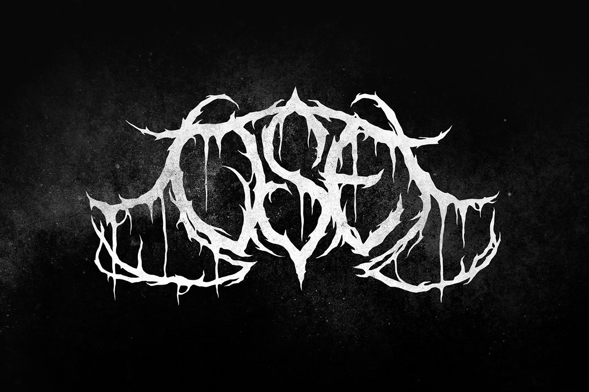 Blackmetal Deathmetal metal metal logo doom folk viking extreme grind decay occult dark gothic band logo