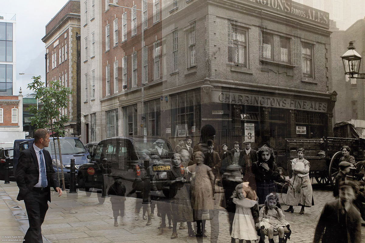 LCC Walking Past spitalfields London history