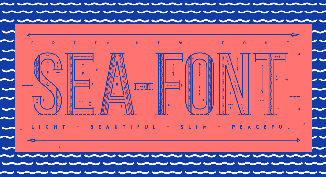 type tipografia font fontdesign sea freefont experimentalfont experimenta FontLab editorial lines geometric