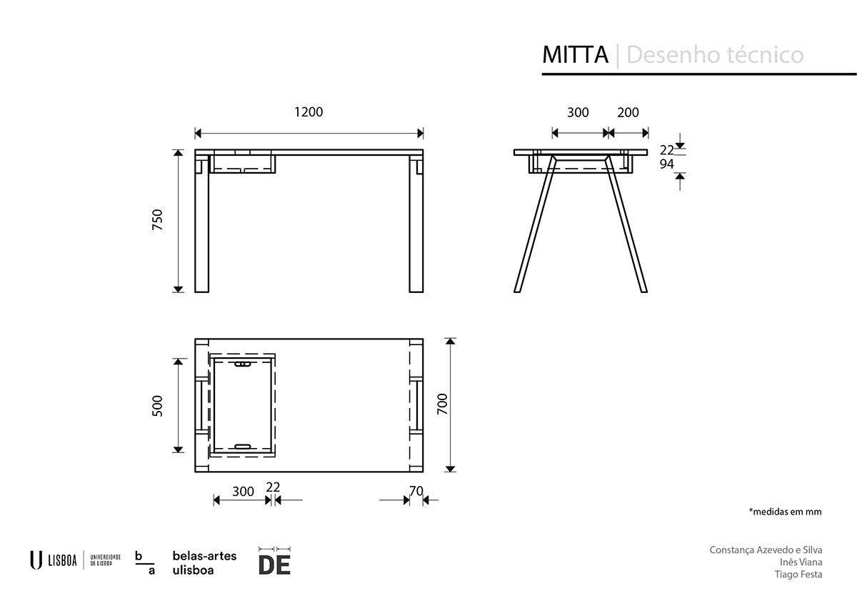 design de produto desk furniture mobiliario Office Secretaria temahome wood