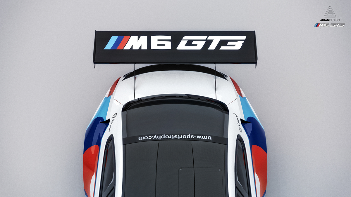 Ariandesign automotive   Auto car rendering keyshot photoshop BMW GT3 CGI