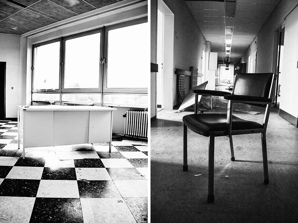 urban exploration urbex Photography  horror decay hospital