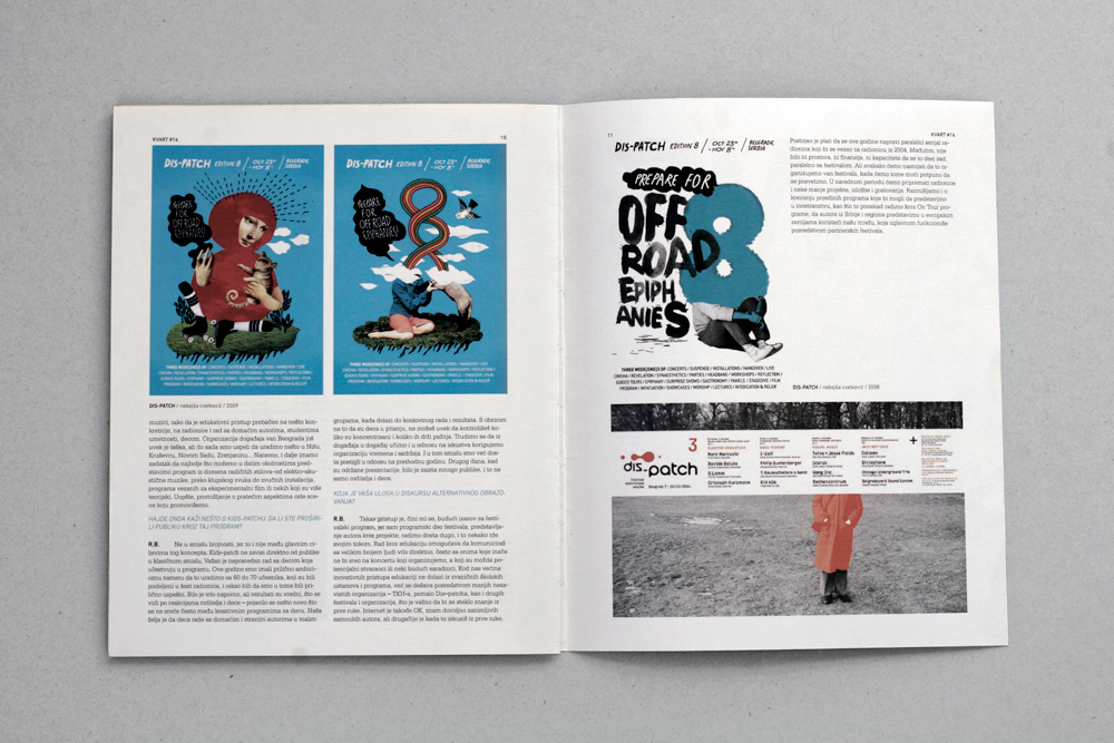 editorial magazine kvart   časopis redesign cover design publication print Impossible object belgrade beograd Milena Savic