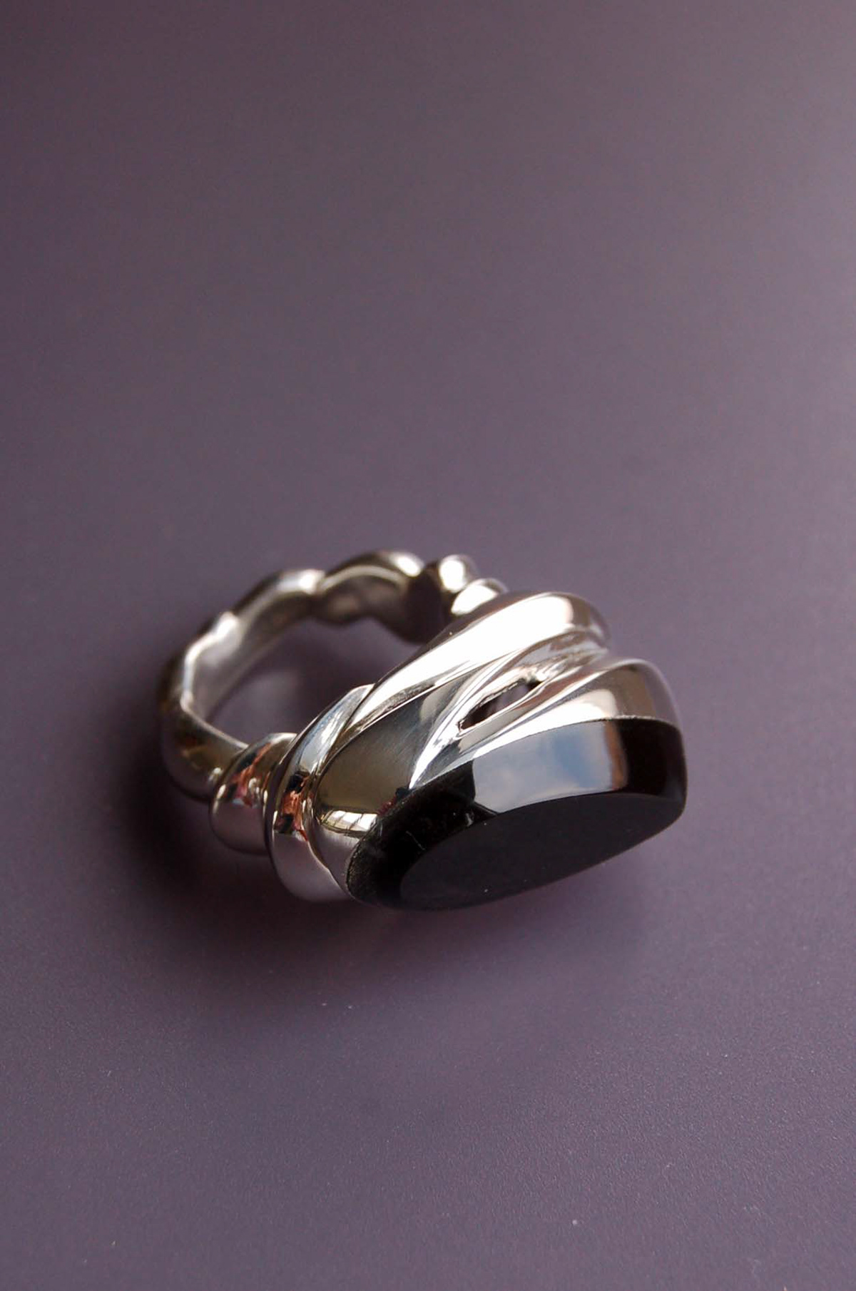 ring silver perspex Jewellery jewelry