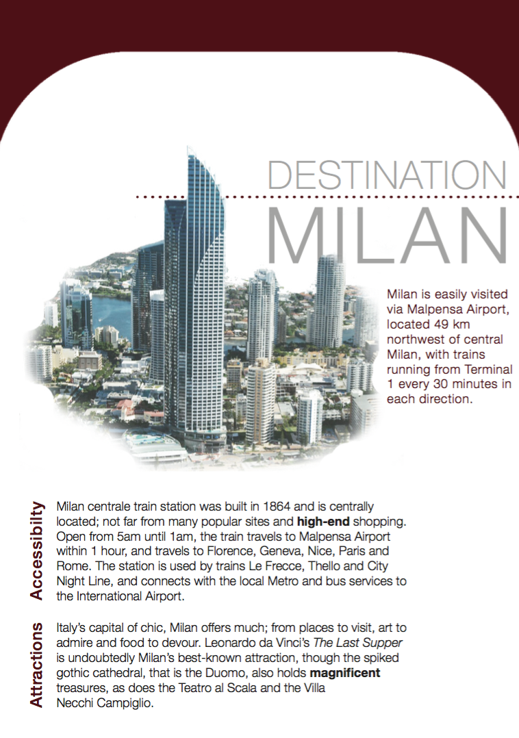 Photo Manipulation  photo editing cathedral milan Italy congress Exhibition  flyer brochure