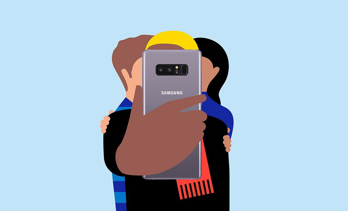 Samsung art direction  Creative Direction  ILLUSTRATION  Advertising Campaign graphic design  Branded Campaign holiday campaign