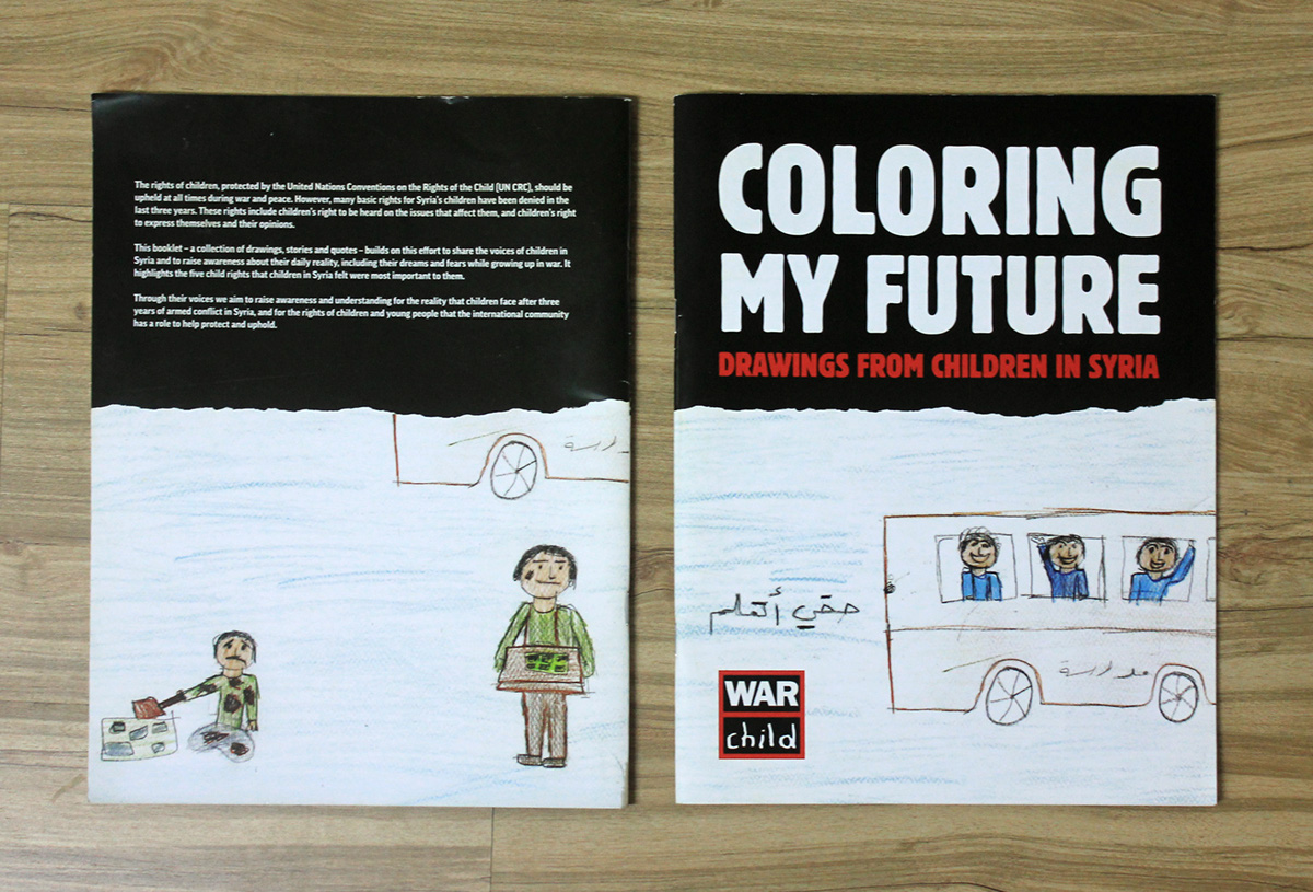 War Child Booklet drawings children War Syria coloring war child holland lebanon