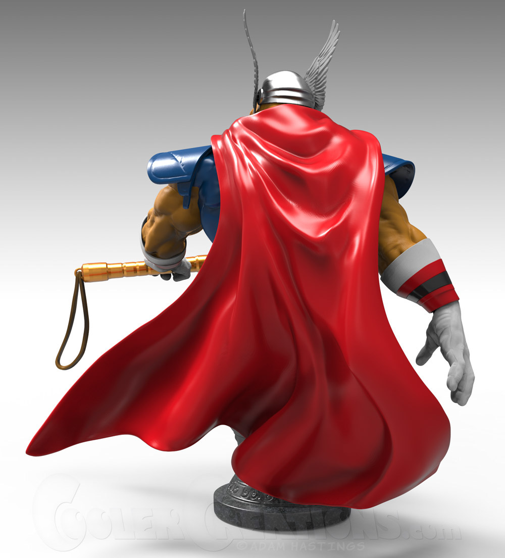 Thor marvel comicbook SuperHero hammer statue Armor toy
