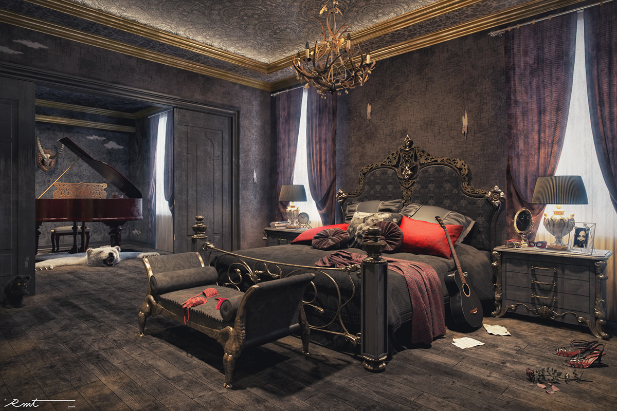 Gothic Bedroom