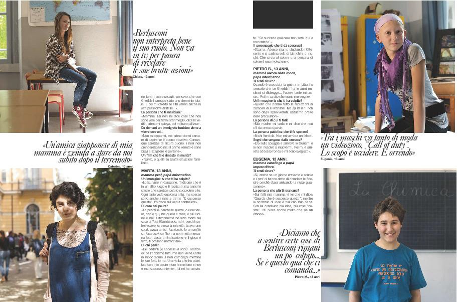 Zoe Vincenti  tearsheets  Photojournalist Freelance assignment portrait tearsheets