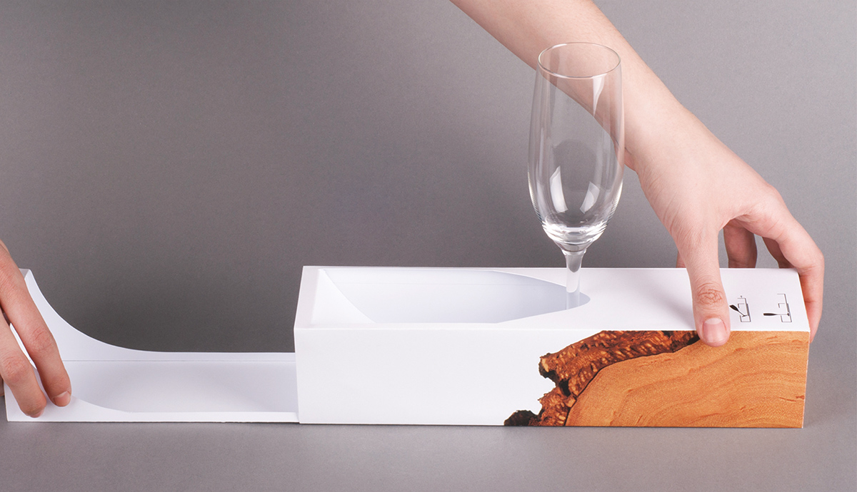 Champagne Glass Packaging