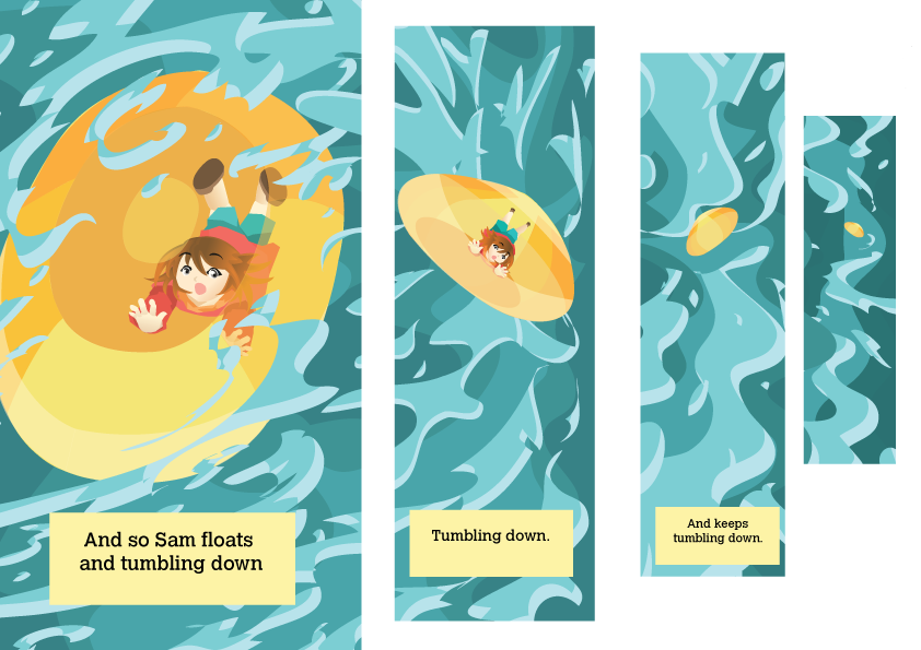 children storybook storybook science book digital illustration