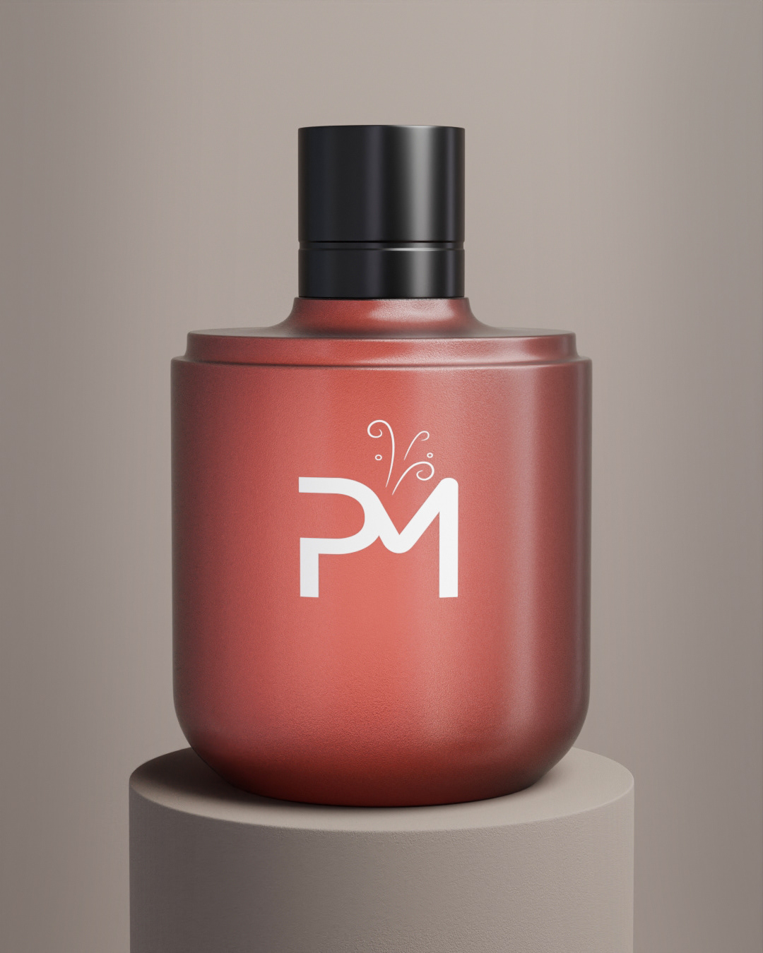 perfume Packaging Logo Design 3D blender 3d modeling blender3d