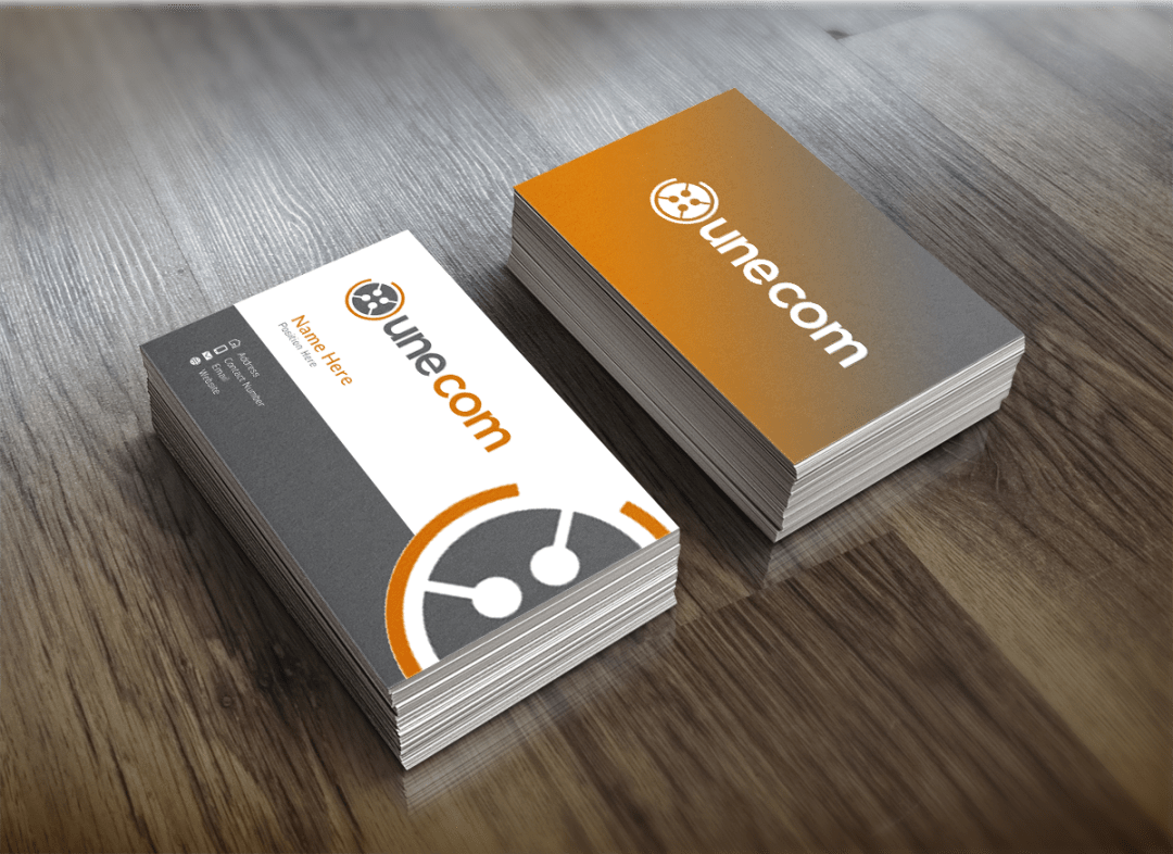 business card gradients