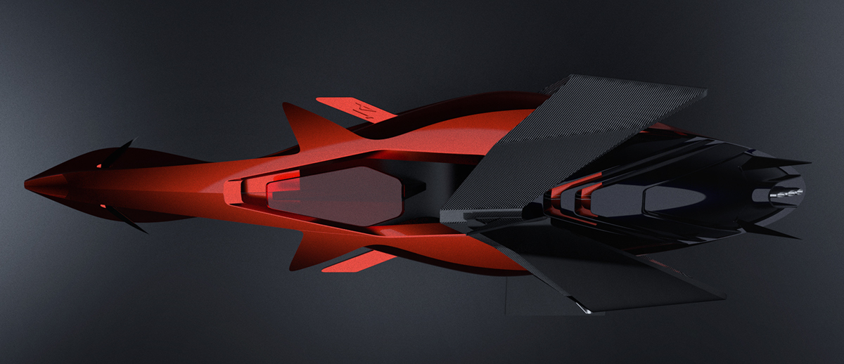 3D automotive   modeling Racing transportation car design