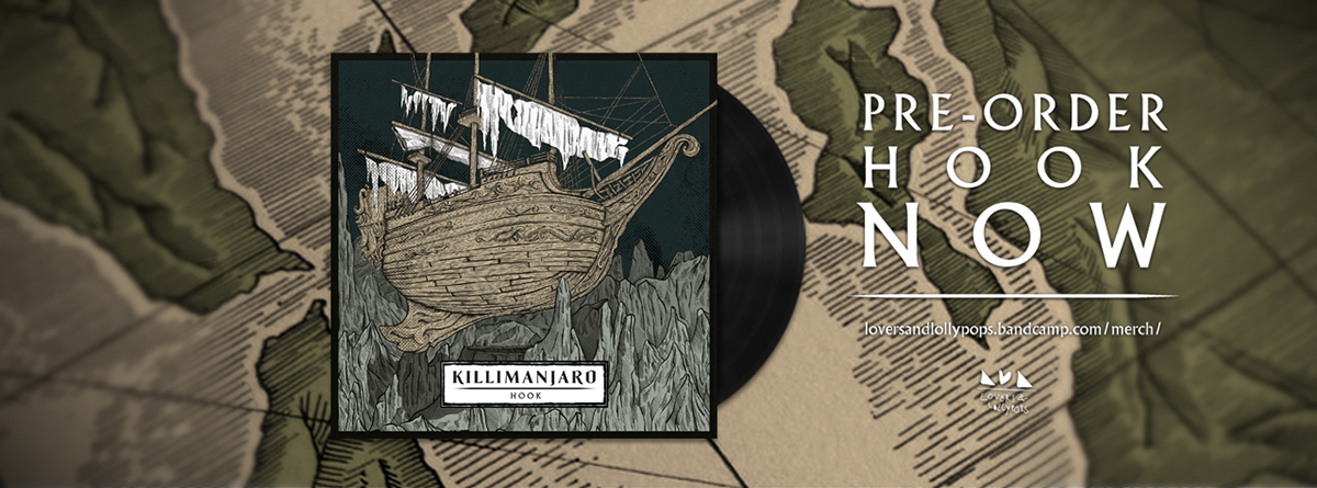 Killimanjaro hook lovers & lollypops artwork LP album cover