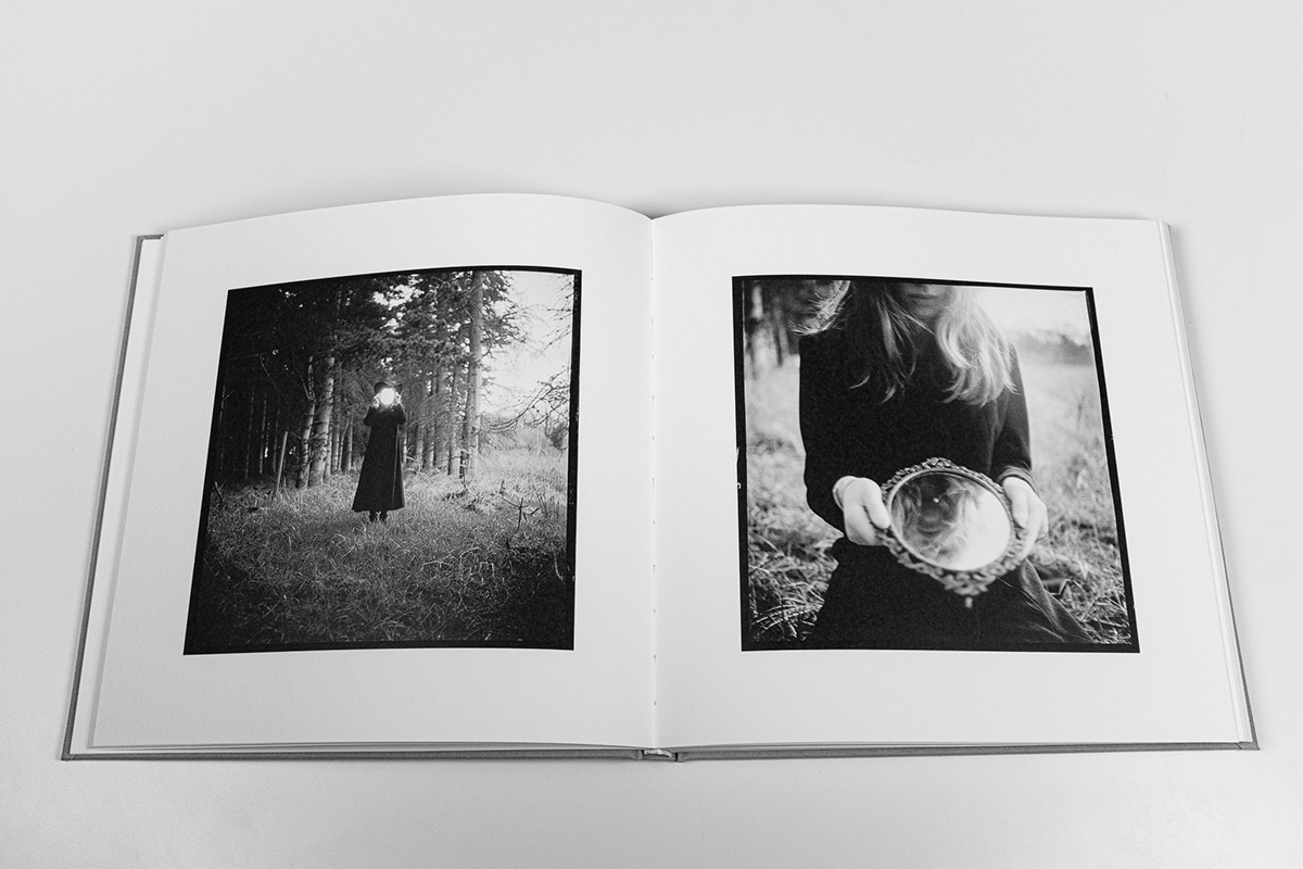 design black and white analog book book design print Layout