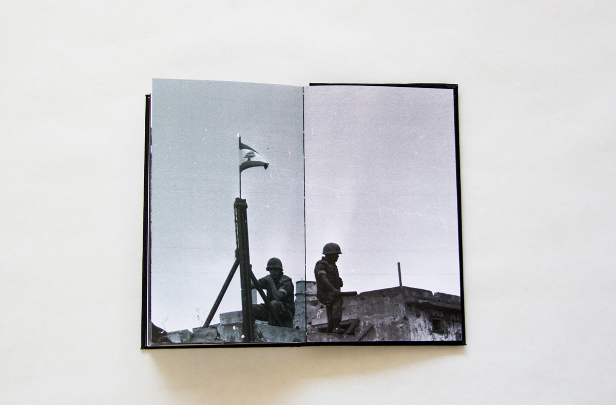 lebanon Wars Lebanese wars book design publication Bookbinding hand-binding thesis adobeawards