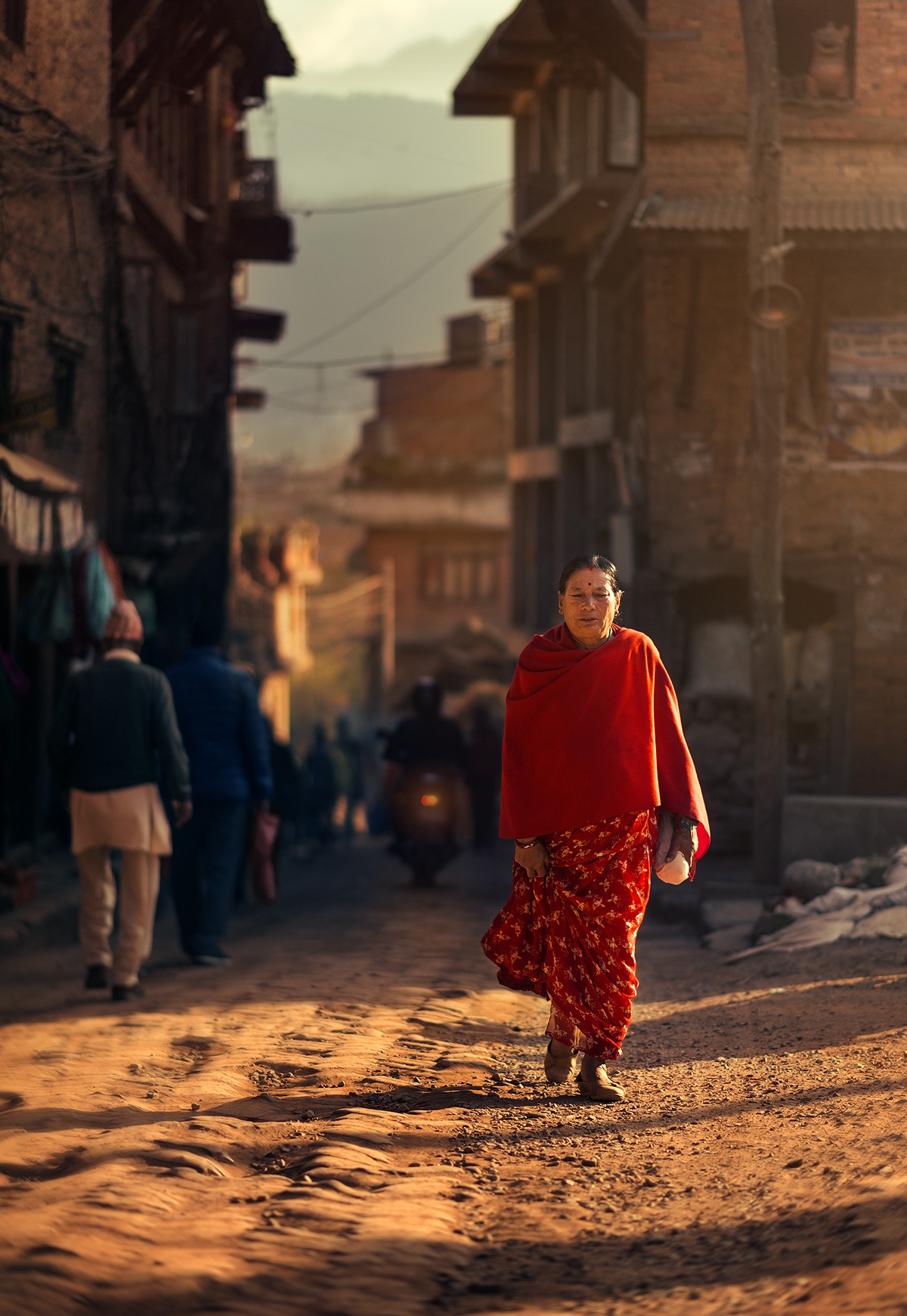Ashraful Arefin golden kathmandu lifestyle light nepal people Street Travel
