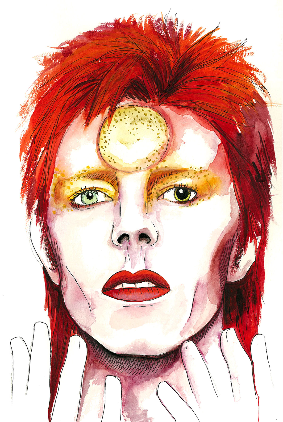 davidbowie david Bowie ziggystardust spidersfrommars tribute pop musician british