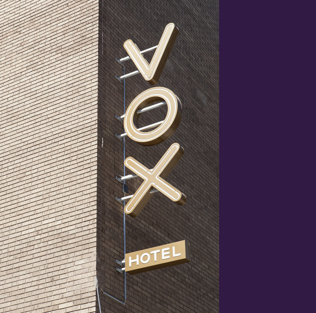 hotel premium purple Icon iridescent Signage soap shampoo Interior design