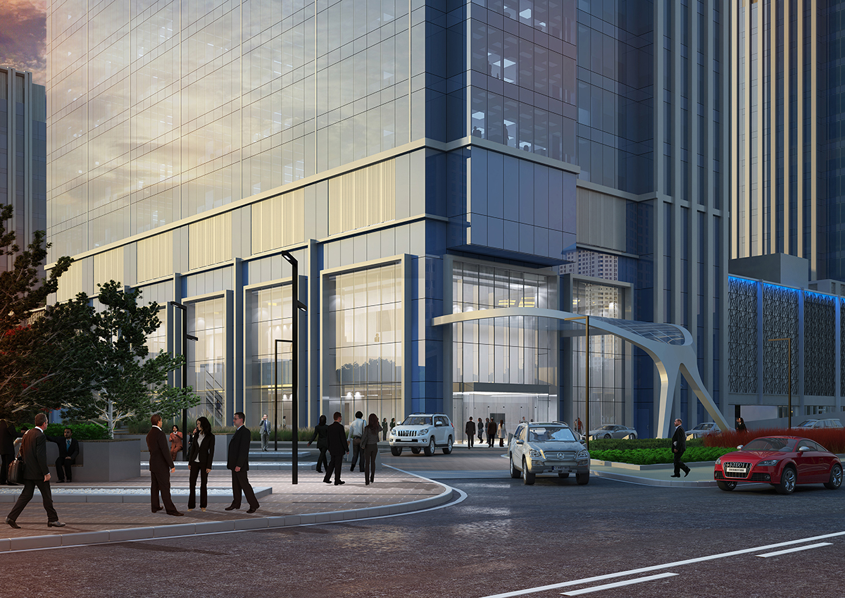 tall buildings kazakhstan astana lead design consultancy masterplanning mixed use hotel