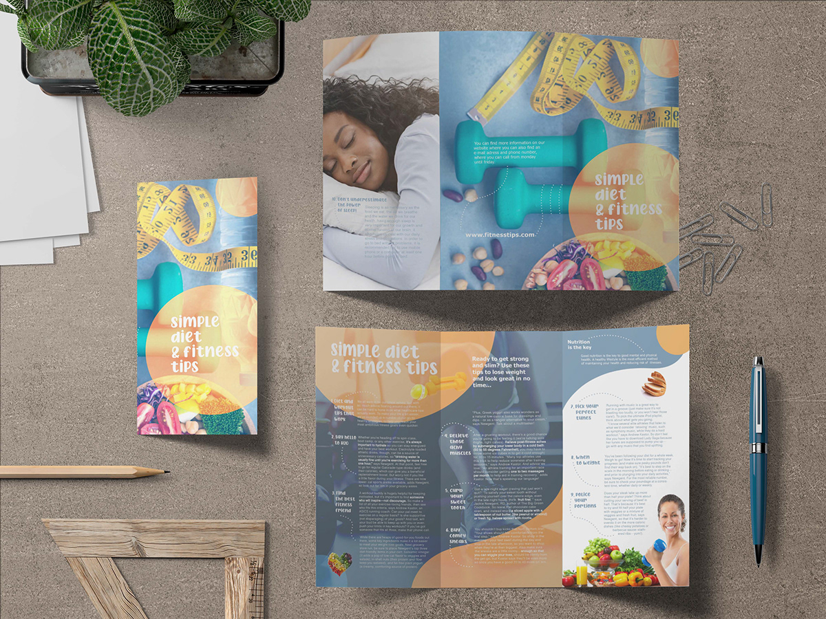 brochure graphic design  brochure design flyer print print design  trifold trifold brochure Trifold Brochure Design trifold design