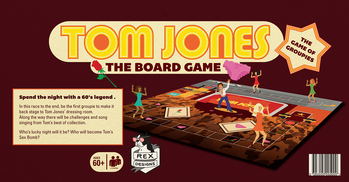 tom Jones Board game