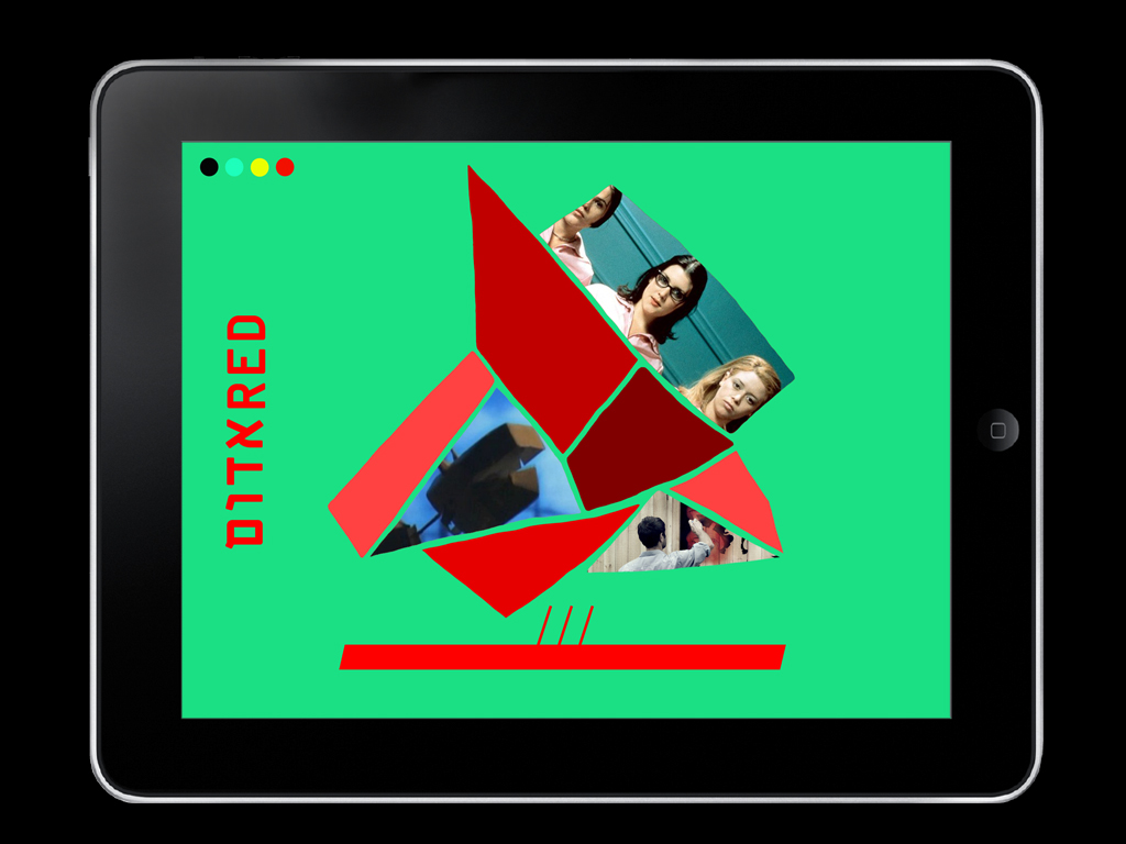 iPad Magazine subculture colors ux/ui