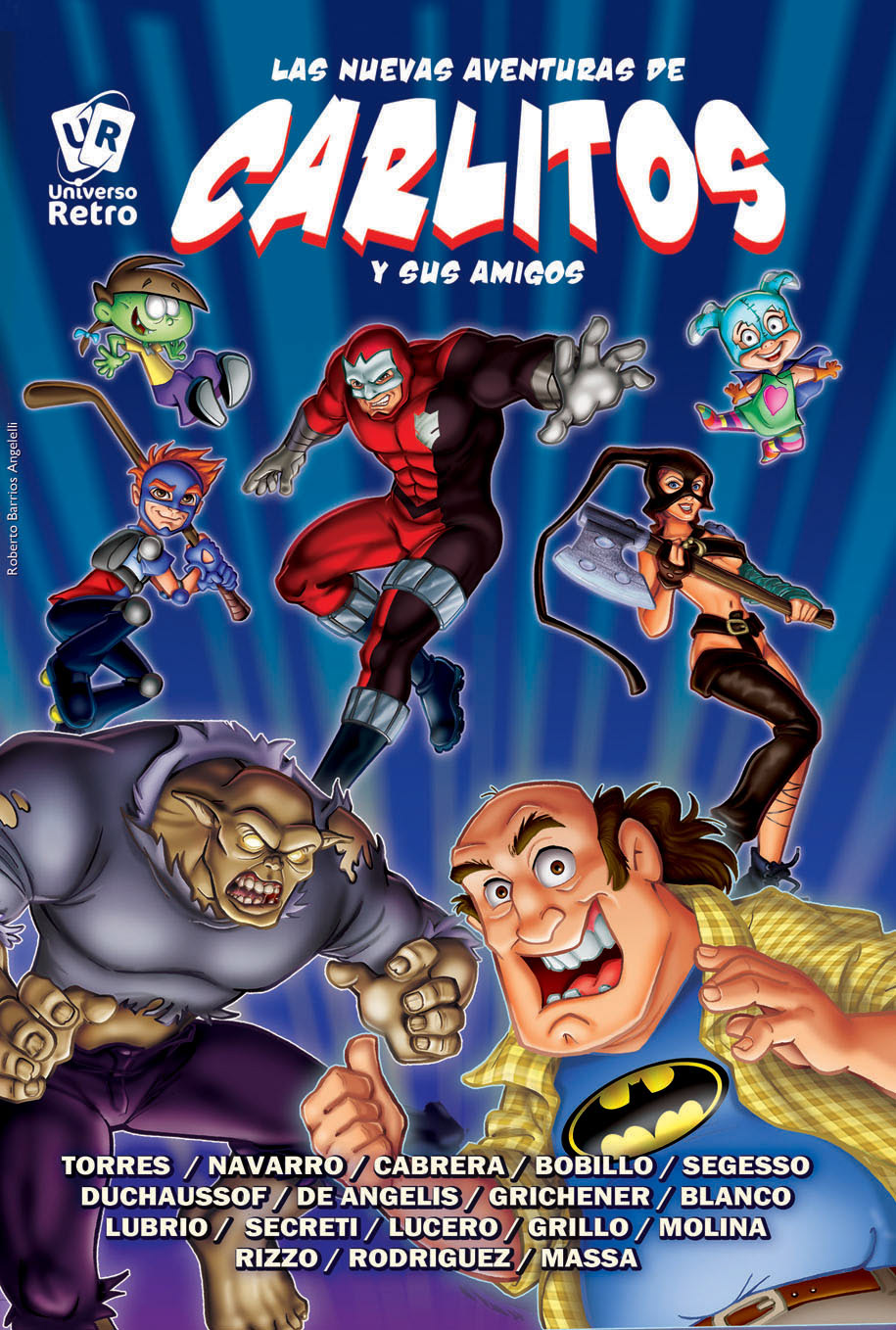 superheroes comic book cover
