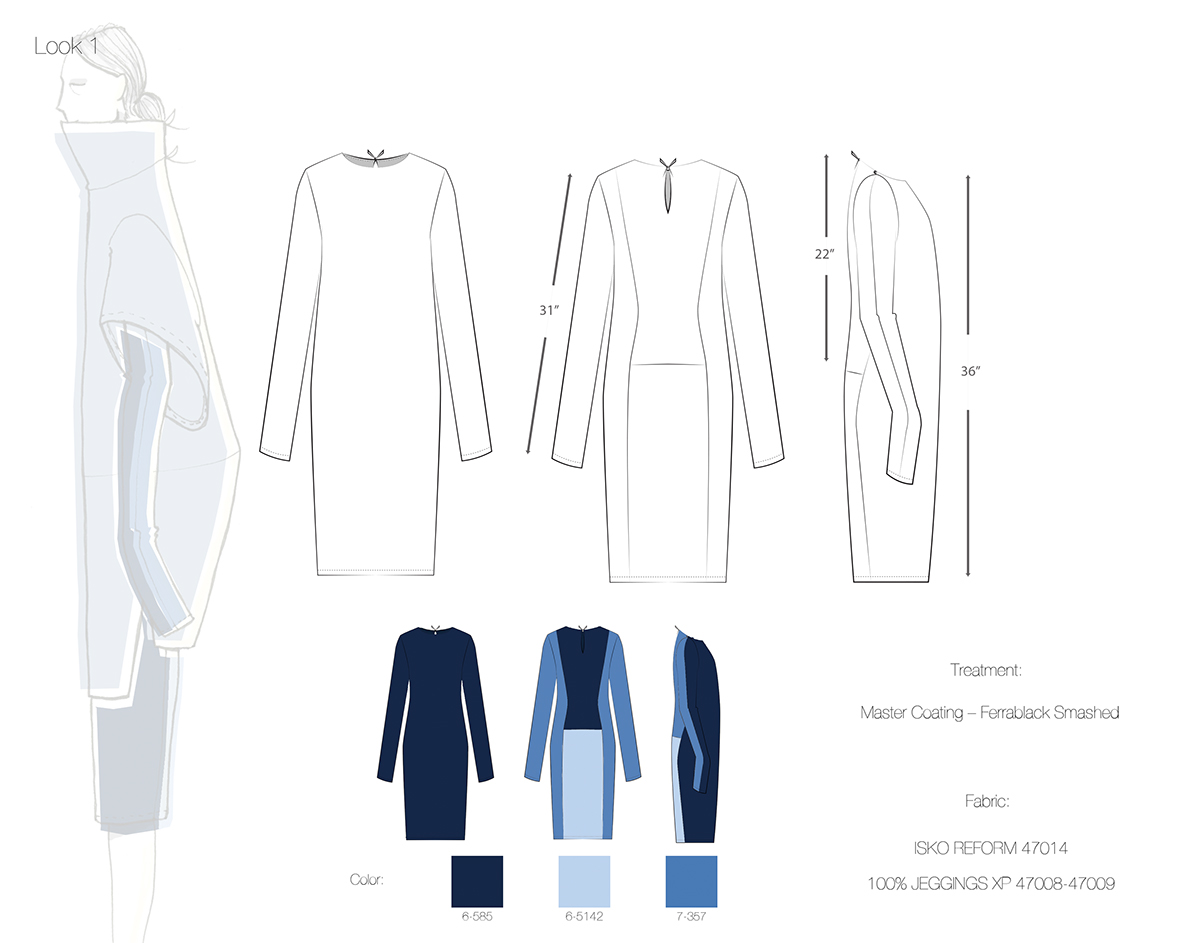 Iskool Denim FW2016 mayaeshakur fashion design Collection androgynous weaving