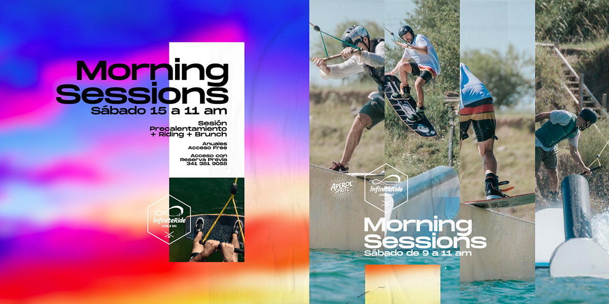 Flyer Design Nature sports wakeboard wakeboarding