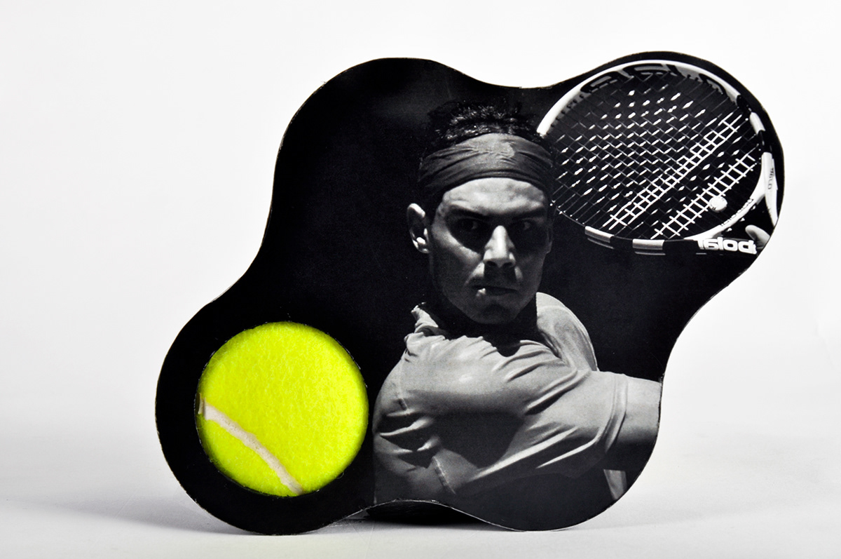 tennis athlete ball sport contrast b&w black White elisava Master