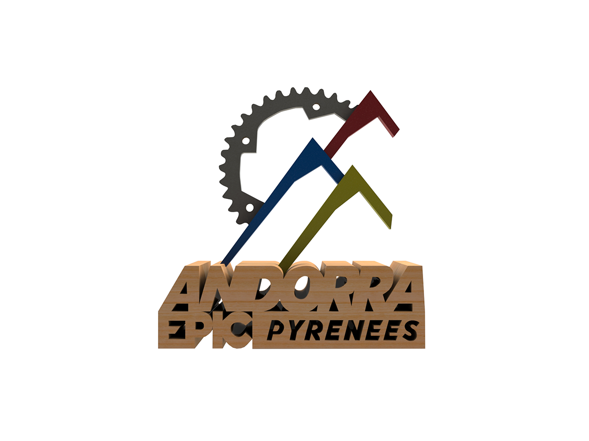 trofeo trophy product design  andorra Bike race bike race Cycling Andorra epic epic Pyrenees