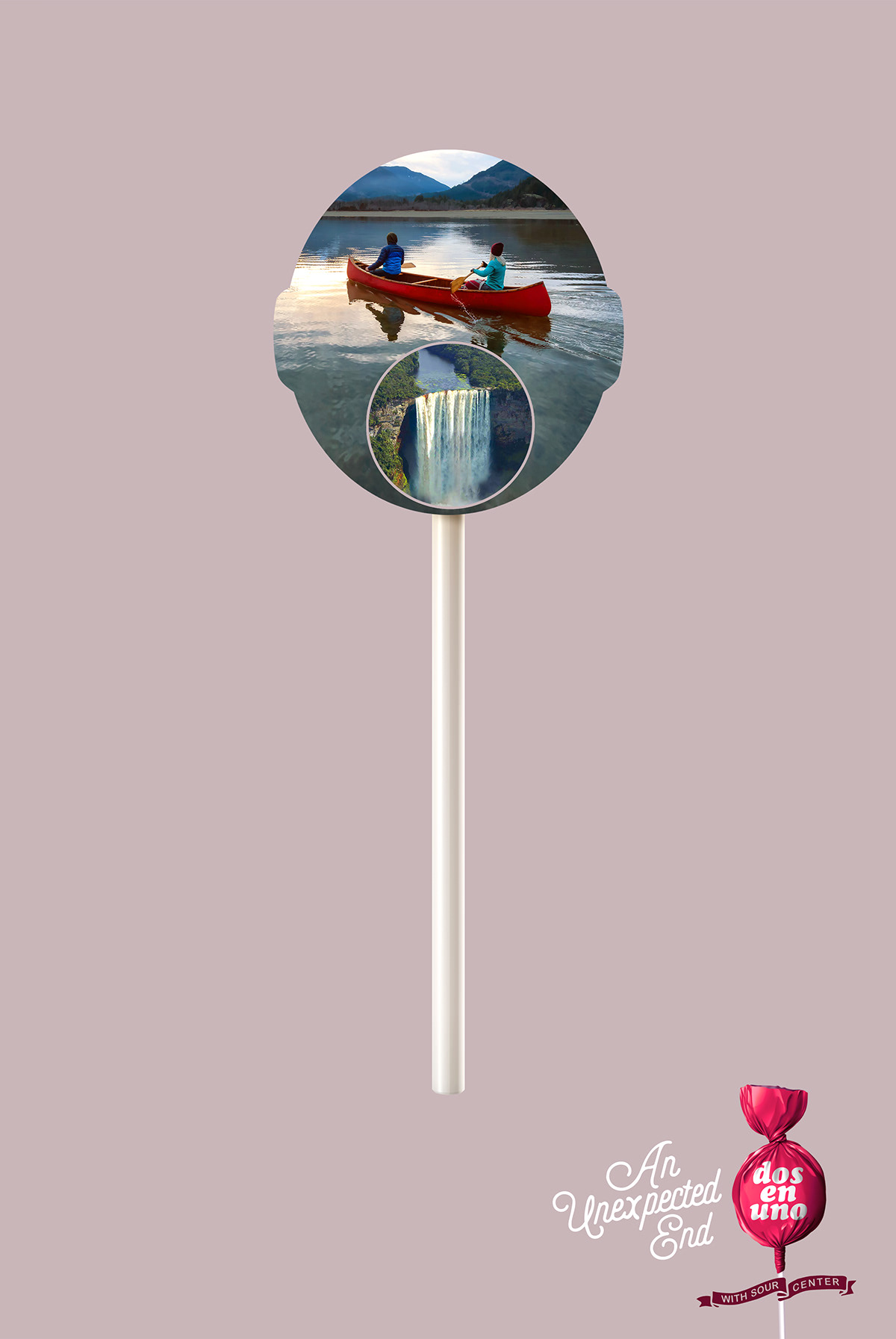 lollipop Candy sweet sour Cannes print moon poster coyak Latin creativity
