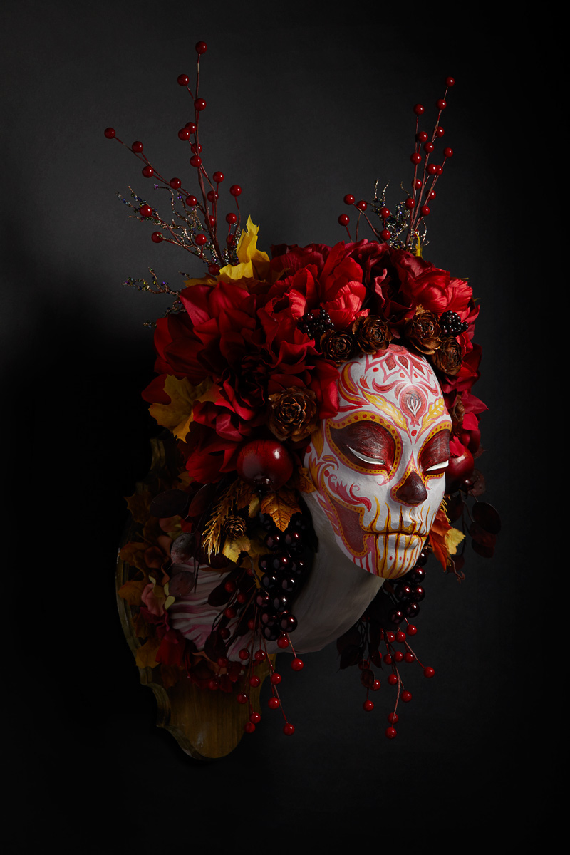 day of the dead dia de los muertos muertita harvest autumn skull