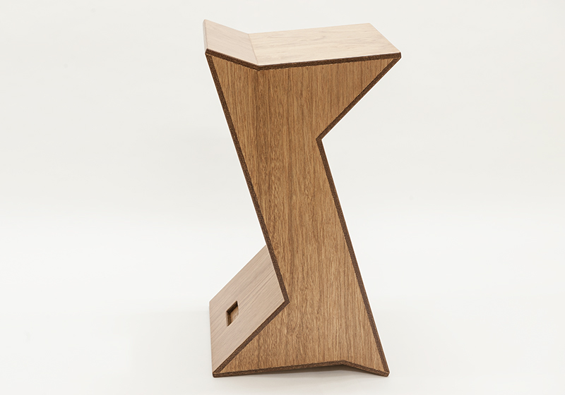 table stool chair plywood chair wood furniture geometric design constantine zlatev furniture sculpture happy baby Ananda Balasana