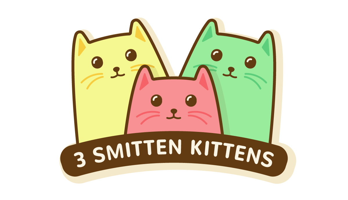 business card three smitten kittens Online shop Cosplay.