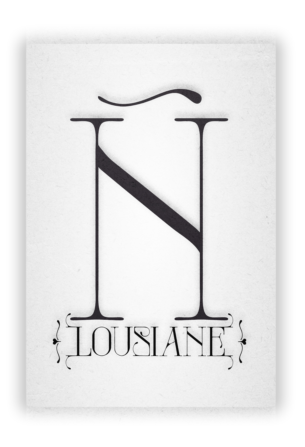 lousiane tipo letras art nouveau especimen decorativo florones Free font free font type