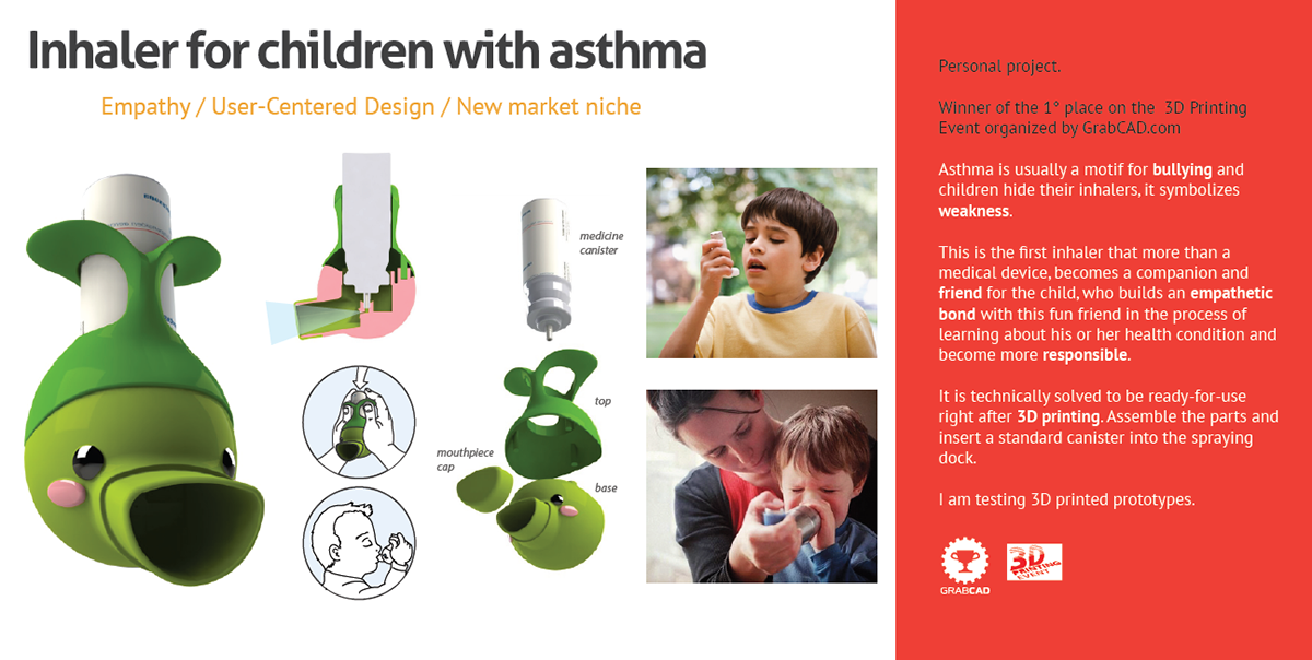 medical inhaler asthma children patient dosifier