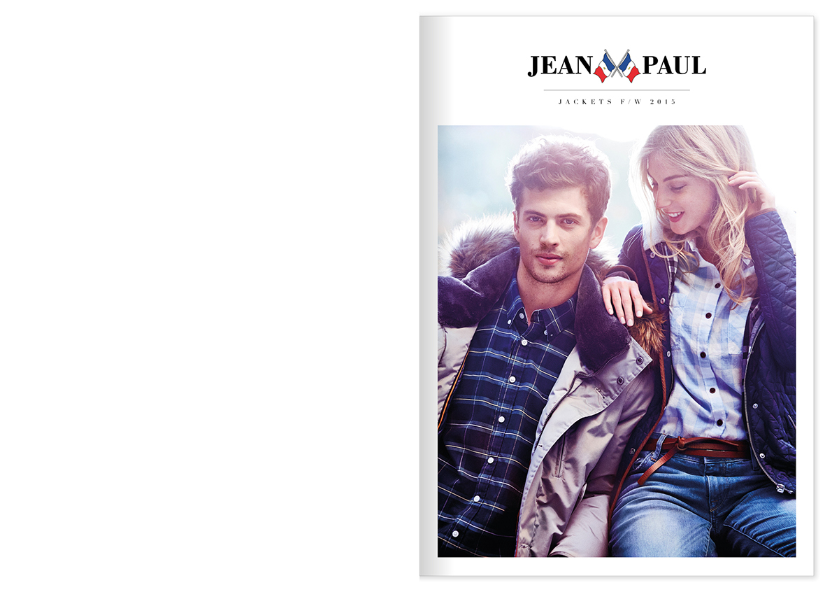 Lookbook clothes brand graphic design marketing   magazine identity jean paul Voice Norge commercial campaign fall inter Retail