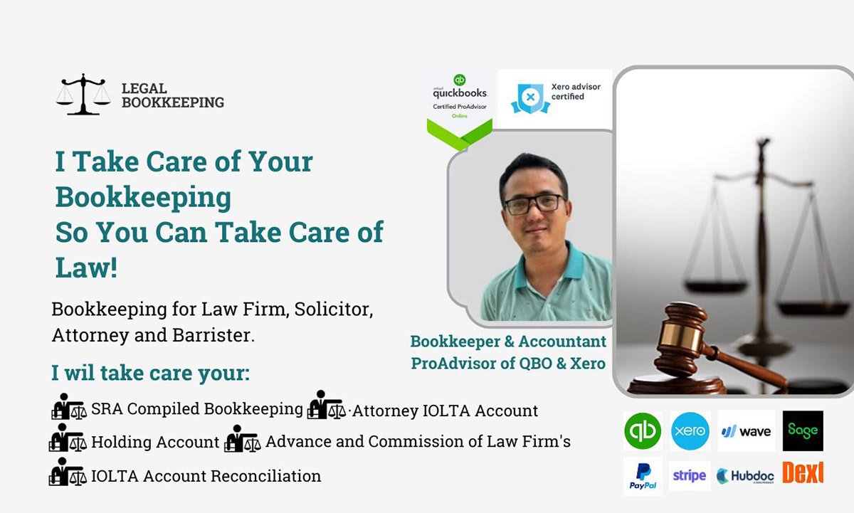 Legal Law Firm Attorney Solicitor Barrister Bookkeeping & Accounting