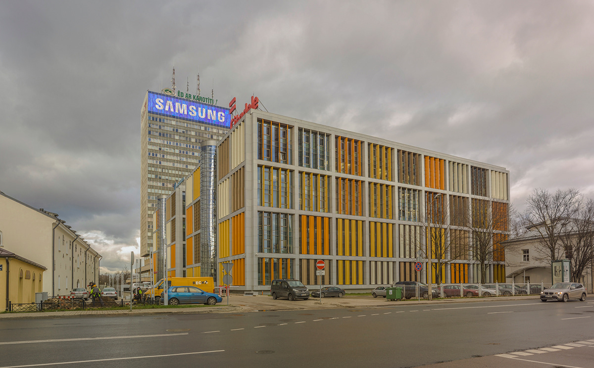 Dual ISO HDR Riga Latvia buildings old
